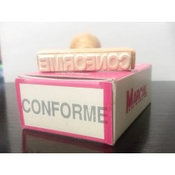 CONFORME sello formula