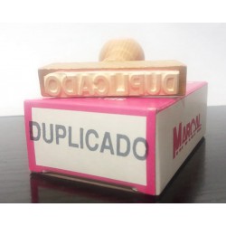 DUPLICADO SELLO EN MANGO MA12