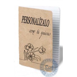 LIBRETA PERSONALIZABLE