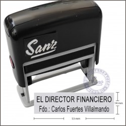 SELLO CON TINTA SA5314